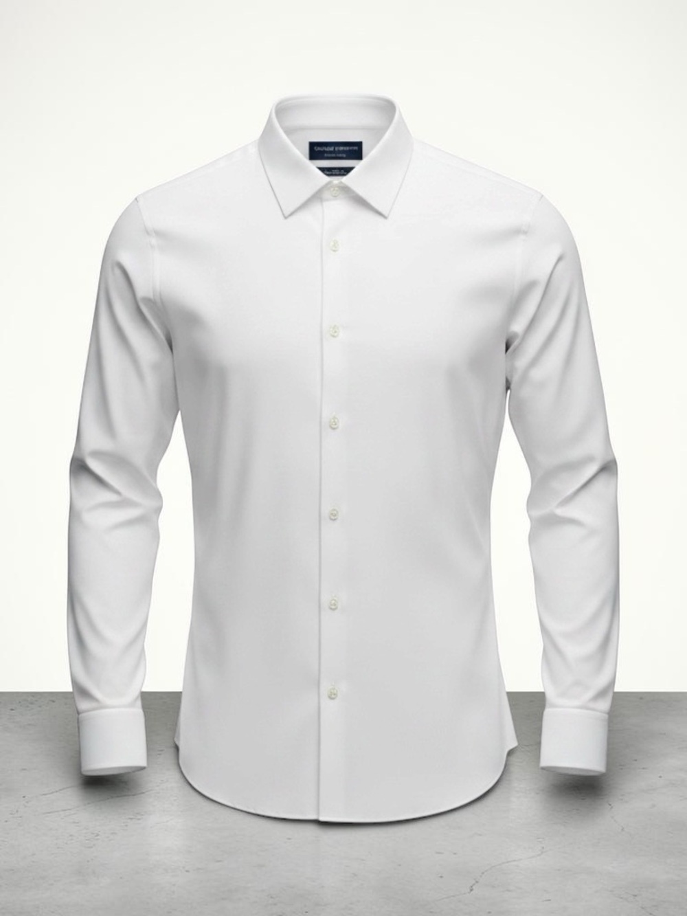 Charles Tyrwhitt White Men's Dress Shirt - Slim Fit